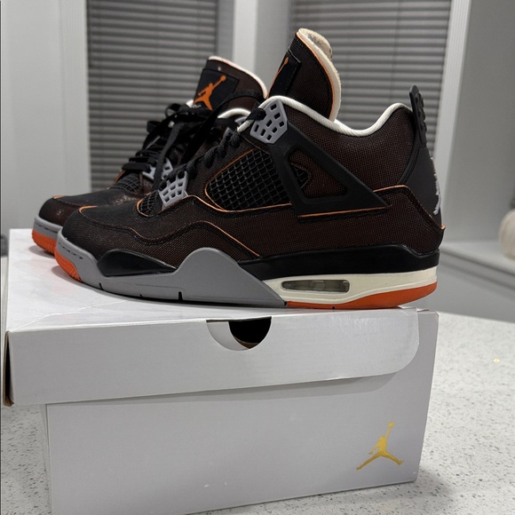 Nike Women's Sneakers Black and Orange - Picture 5 of 5